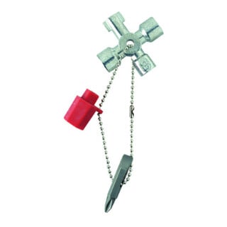 Weidmüller Schaltschrankschlüssel Cross-Key Univers. S