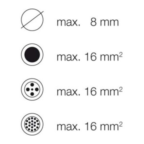 Weidmüller Schneidwerkzeug KT 8
