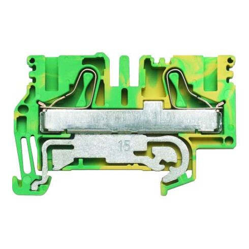 Weidmüller Schutzleiter-Reihenklemme 63,5x8,1x40mm PPE 6/10