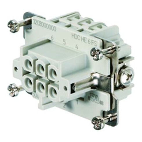 Weidmüller Steckverbinder-Einsatz HDC HE 6 FS