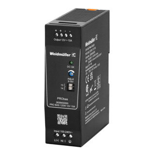 Weidmüller Stromversorgung PRO BAS 12V DC 10A 120W Schraubanschluss