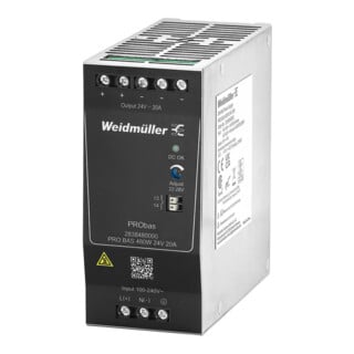 Weidmüller Stromversorgung PRO BAS 24V DC 20A 480W