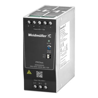 Weidmüller Stromversorgung PRO BAS 48V DC 10A 480W Schraubanschluss