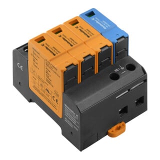 Weidmüller Überspannungsschutz VPU AC II 3+1 300/50 230 V AC