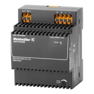 Weidmüller Alimentation à découpage 60W 24V 2,5A PROINSTA60W