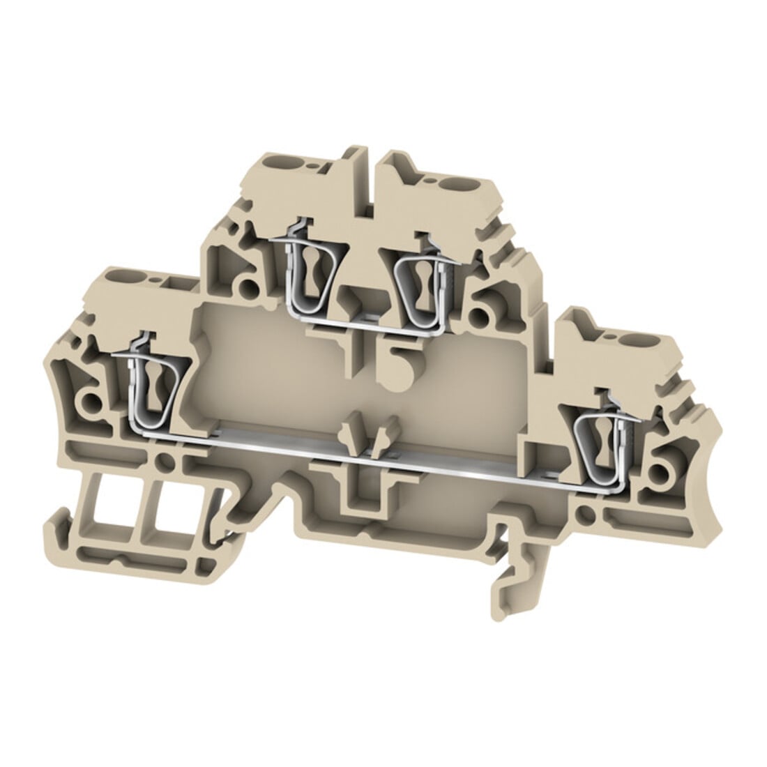 Weidmüller borne 2,5 mm² beige ZDK 2.5