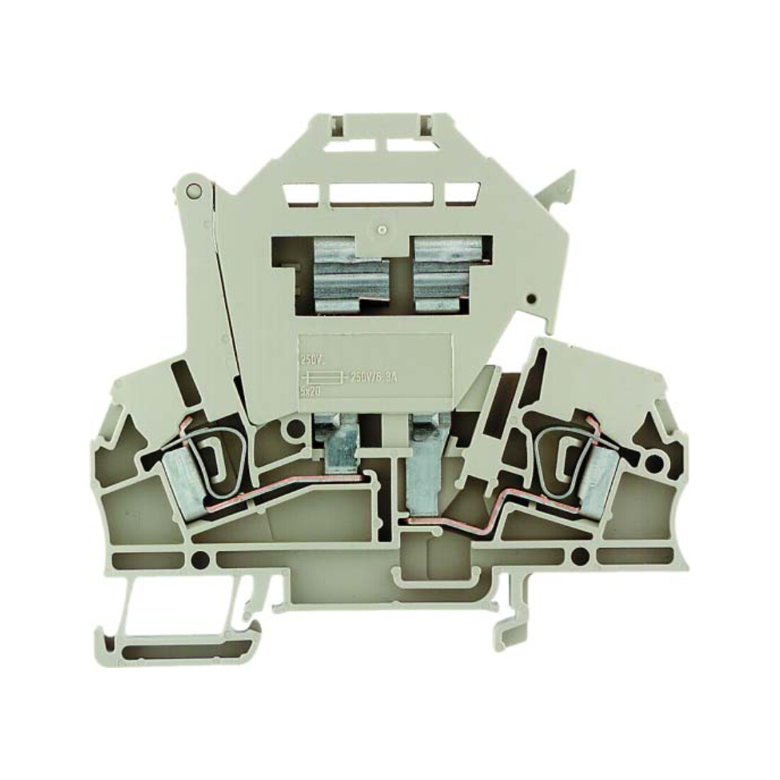 Weidmüller borne de fusible 2,5 mm² beige ZSI 2.5