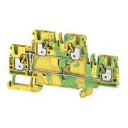 Weidmüller borne de passage 0,14-2,5 mm², vert-jaune A2T 2.5 PE-1