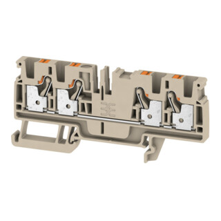 Weidmüller borne de passage 0,5-4,0 mm², beige A4C 4