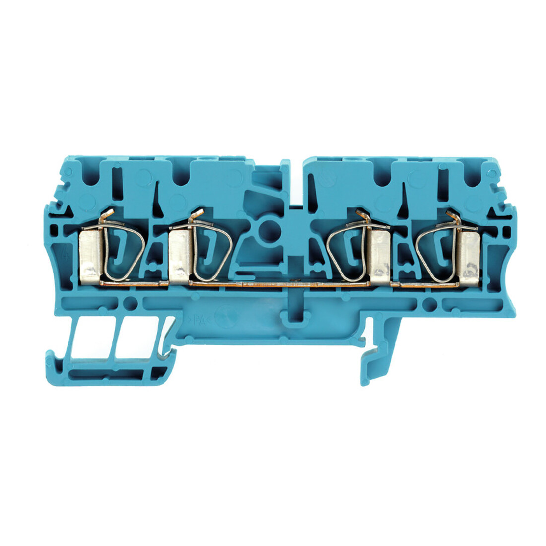 Weidmüller borne de passage 2,5 mm² bleu ZDU 2.5/4AN BL