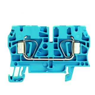 Weidmüller borne de passage 4 mm² bleu ZDU 4 BL