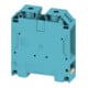 Weidmüller borne de passage 75x20,5x68mm bleue WDU 70N/35