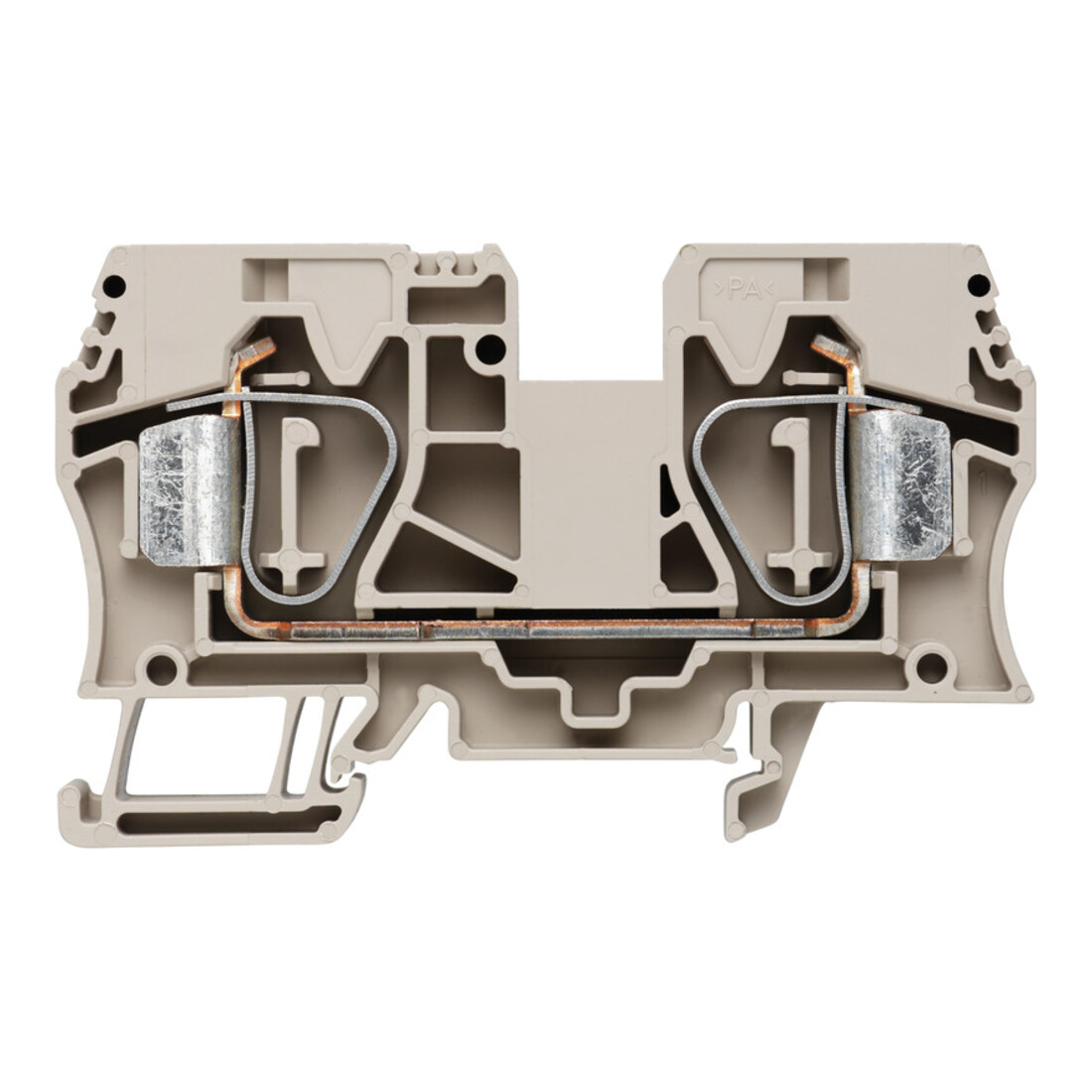 Weidmüller borne de passage beige 16 mm² ZDU 16