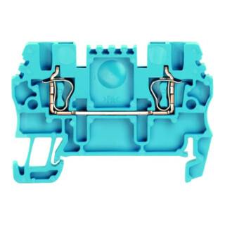 Weidmüller borne de passage bleu 1,5 mm² ZDU 1.5 BL
