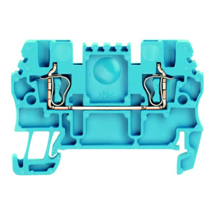 Weidmüller borne de passage bleu 1,5 mm² ZDU 1.5 BL