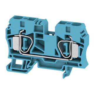 Weidmüller borne de passage bleue 10 mm² ZDU 10 BL
