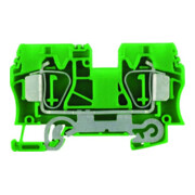 Weidmüller borne de terre 10 mm² verte ZPE 10-1