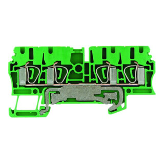 Weidmüller borne de terre 2,5 mm² vert/jaune ZPE 2.5/4AN