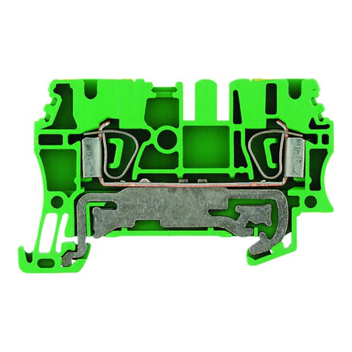 Weidmüller borne de terre 2,5 mm² vert ZPE 2.5