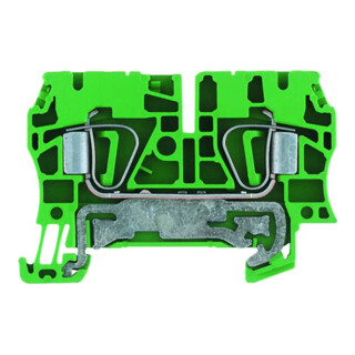 Weidmüller borne de terre 4 mm² vert ZPE 4