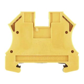 Weidmüller borne de terre 60x9,9x47mm WPE 10