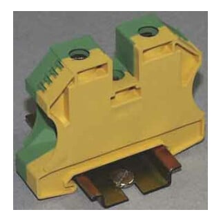 Weidmüller borne de terre 66x16x51mm WPE 35N