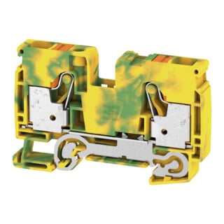 Weidmüller borne de terre en rangée A2C 10 PE