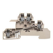 Weidmüller Bornes de distribution 84,5x6,1x49mm WDL 2.5/S/L/L-1