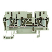 Weidmüller Bornes de passage 2,5 mm² beige ZDU 2.5/3AN-1