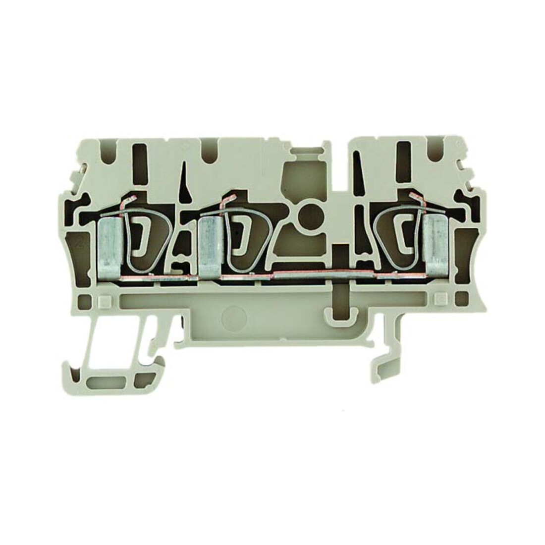 Weidmüller Bornes de passage 2,5 mm² beige ZDU 2.5/3AN