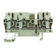 Weidmüller Bornes de passage 2,5 mm² beige ZDU 2.5/3AN