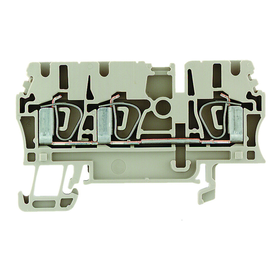 Weidmüller Bornes de passage 2,5 mm² beige ZDU 2.5/3AN