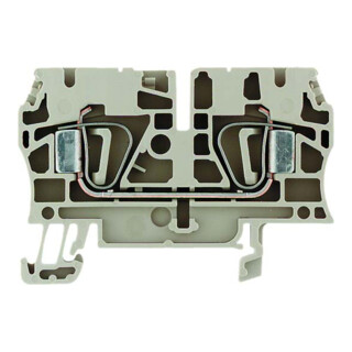 Weidmüller Bornes de passage 4 mm² beige ZDU 4