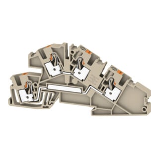 Weidmüller Bornes d’installation PUSH IN 4 mm² AITB 4 BB L-L