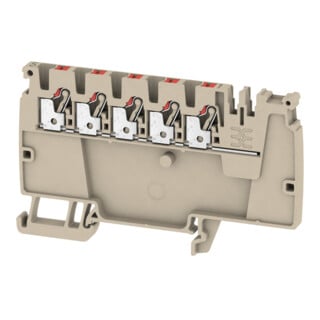Weidmüller Bornes en rangée de distribution AAP12 2,5 mm² 24A