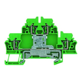 Weidmüller Bornier 2,5 mm² vert/jaune ZDK 2.5PE