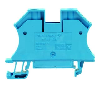 Weidmüller Bornier de passage 60x12x47mm bleu WDU 16N
