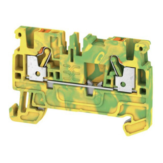 Weidmüller Bornier de terre 2,5 mm², vert/jaune A2C 2.5 PE