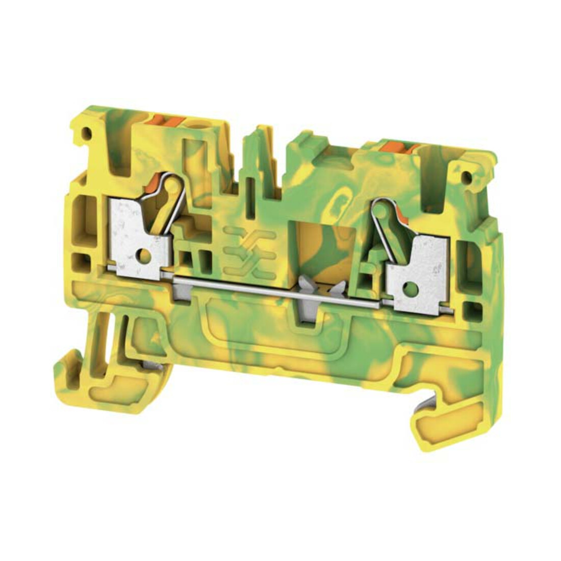 Weidmüller Bornier de terre 2,5 mm², vert/jaune A2C 2.5 PE