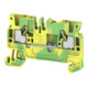 Weidmüller Bornier de terre 2,5 mm², vert/jaune A2C 2.5 PE