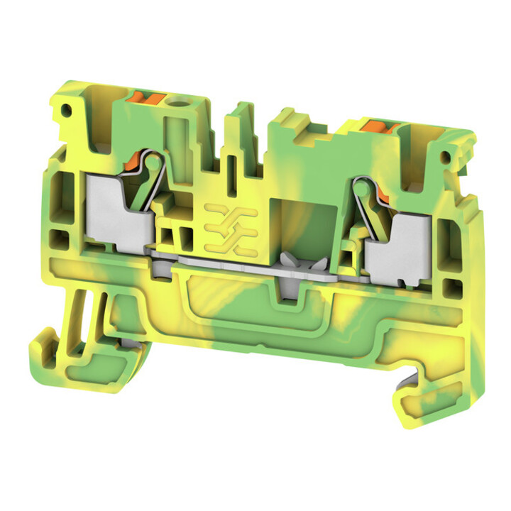 Weidmüller Bornier de terre 2,5 mm², vert/jaune A2C 2.5 PE