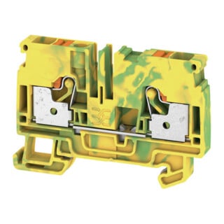 Weidmüller bornier de terre 6 mm², vert/jaune A2C 6 PE