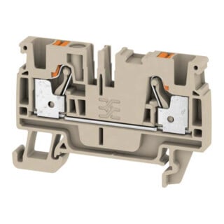 Weidmüller bornier traversant 0,5-4,0 mm², beige A2C 4