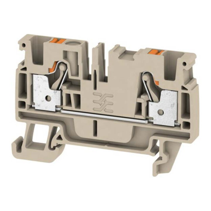 Weidmüller bornier traversant 0,5-4,0 mm², beige A2C 4