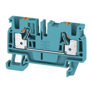 Weidmüller Bornier traversant 0,5-4,0 mm², bleu A2C 4 BL