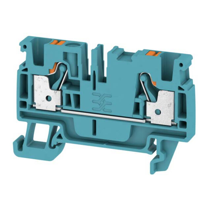 Weidmüller Bornier traversant 0,5-4,0 mm², bleu A2C 4 BL