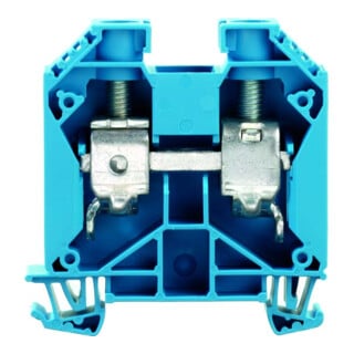 Weidmüller Bornier traversant 60x16x63 mm, bleu WDU 35 BL