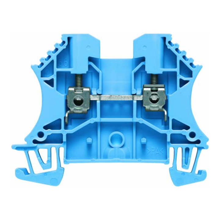 Weidmüller Bornier traversant 60x5,1x47mm bleu WDU 2.5