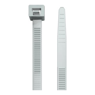 Weidmüller Colliers de câble 2,5 mm, PA66, 80N CB 98/2.5 NATUREL