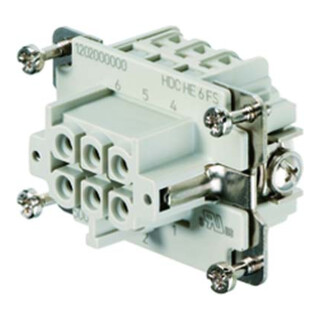Weidmüller Connecteur d'insertion HDC HE 6 FS